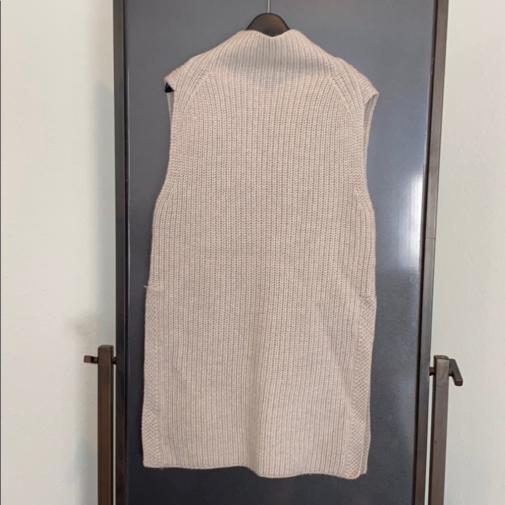 Wilfred knit top sleeveless with slit XS